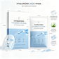 Hydrating Hyaluronic Acid Mask | Moisture Care & Soft Skin Feel, Fresh Dewy Look
